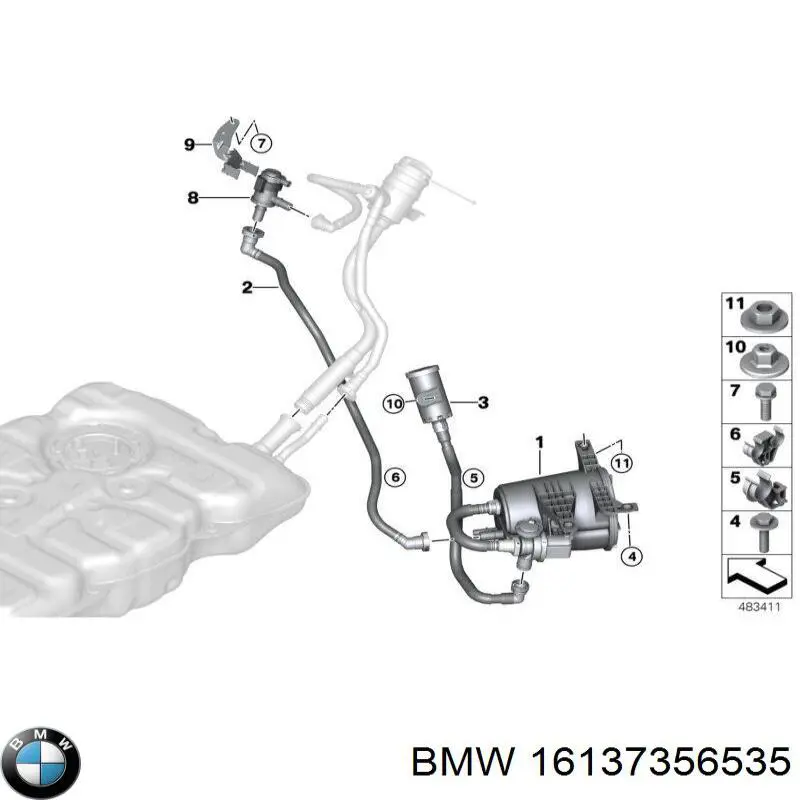 16137356535 BMW 