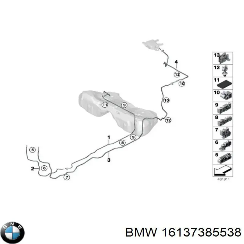 16137385538 BMW 