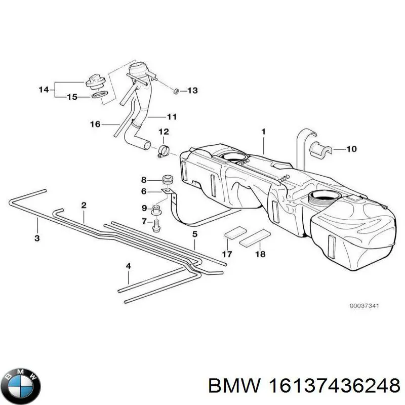 Купить 16137436248 BMW 