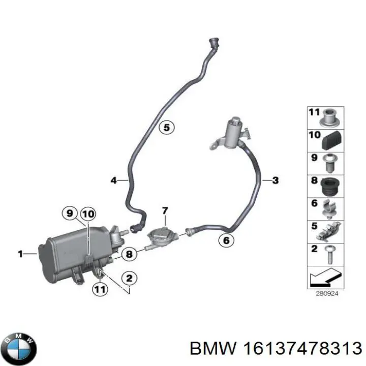  BMW 16137478313 цена, от 12.71 USD