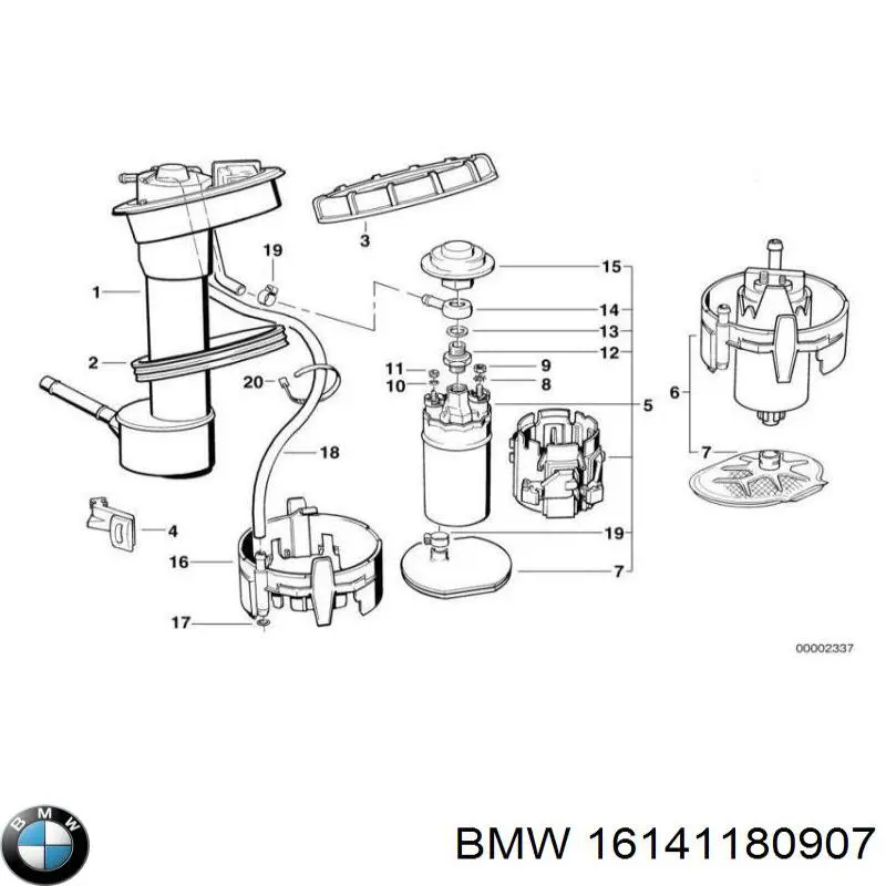 16141180907 BMW 