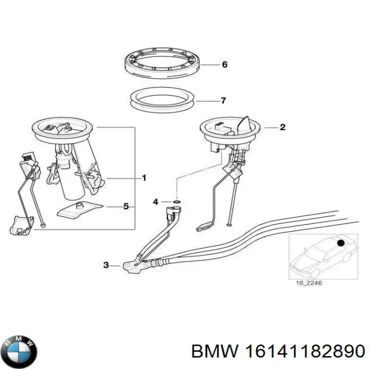  16141182890 BMW