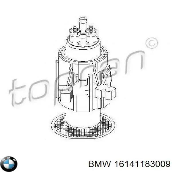 16141183009 BMW топливный насос электрический погружной