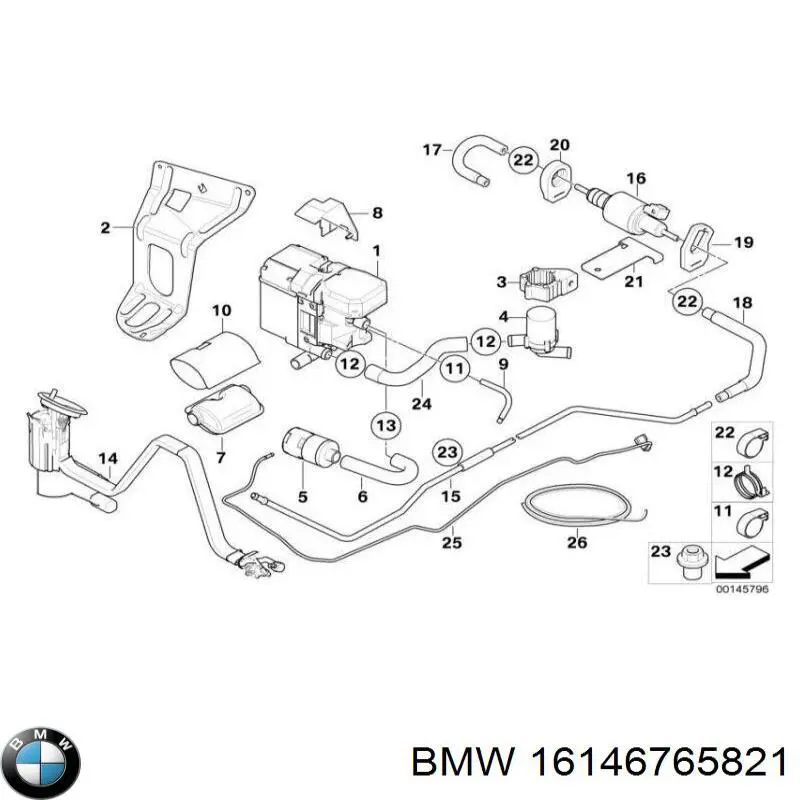 Модуль бензонасоса BMW 16146765821 цена, от 182.44 USD
