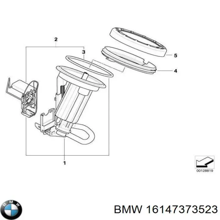 Бензонасос 580314549 Bosch