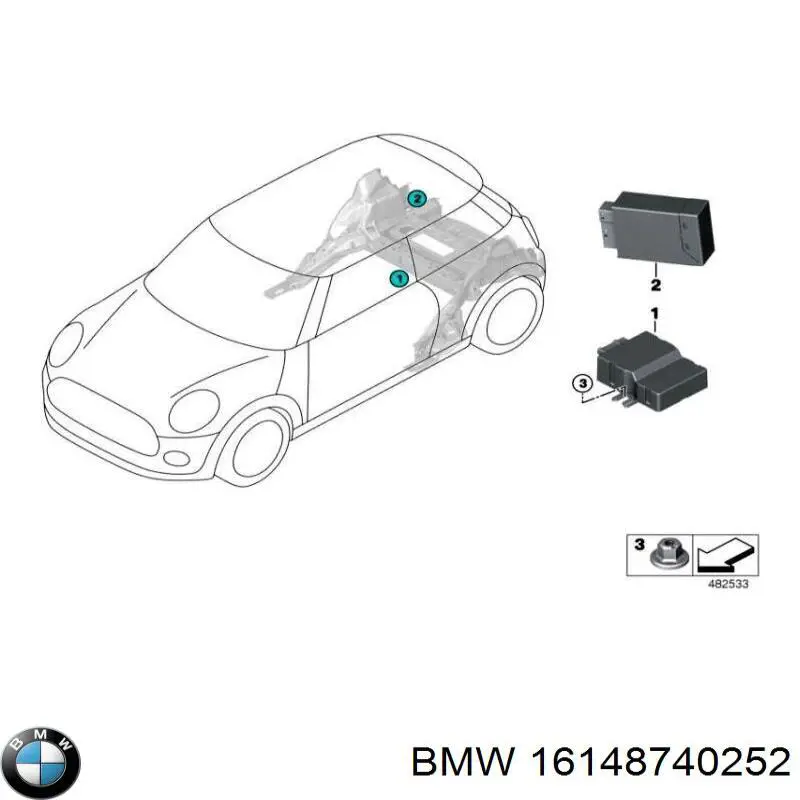  BMW 16145A08530
