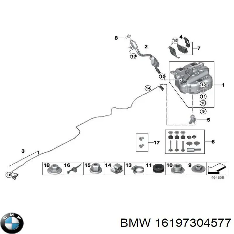  BMW 16197304577 цена, от 25.34 USD