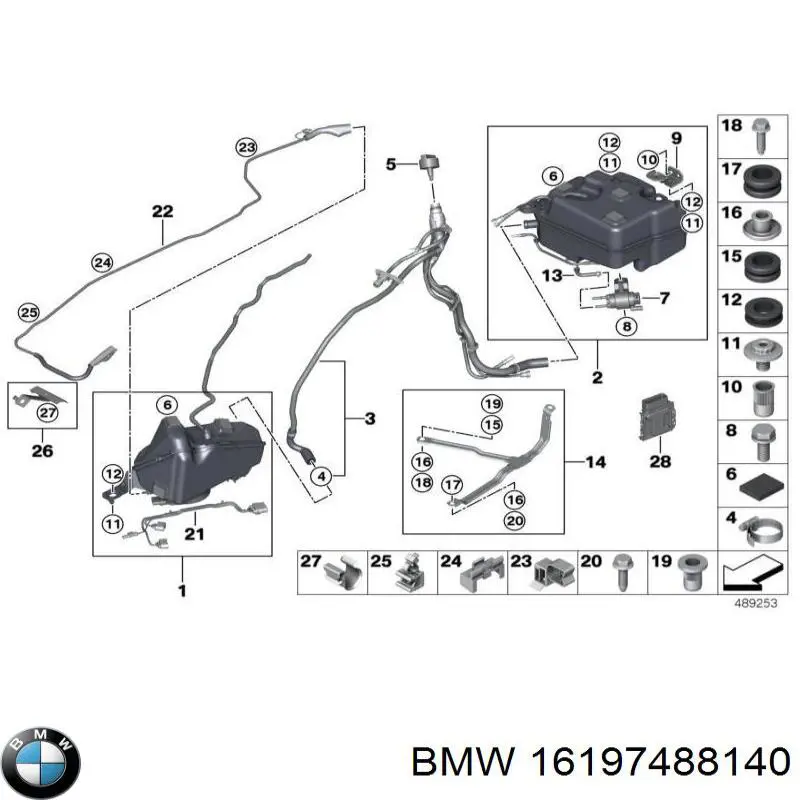 Купить 61357394466 BMW Блок управления AD BLUE