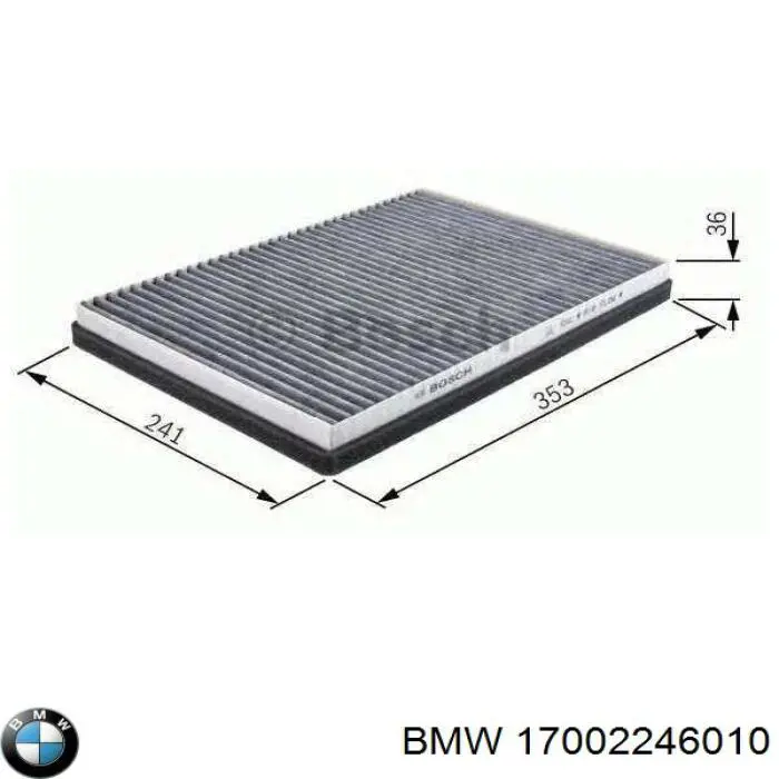 Купить 17002246010 BMW Радиатор водяной