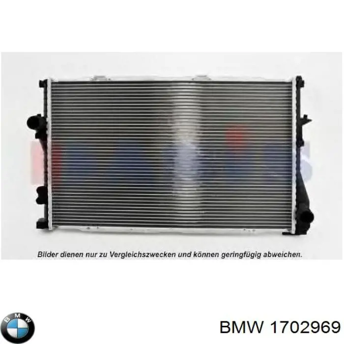 1702969 BMW радиатор