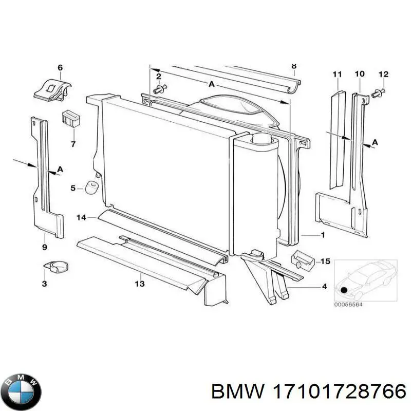 17101728766 BMW 
