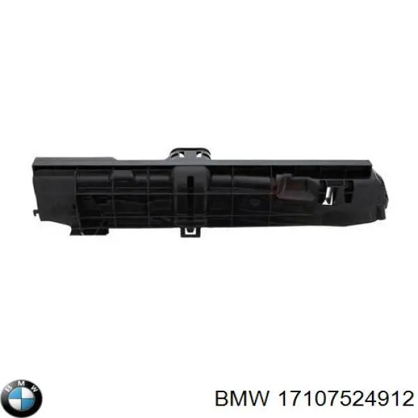 7524912 BMW consola do radiador esquerdo