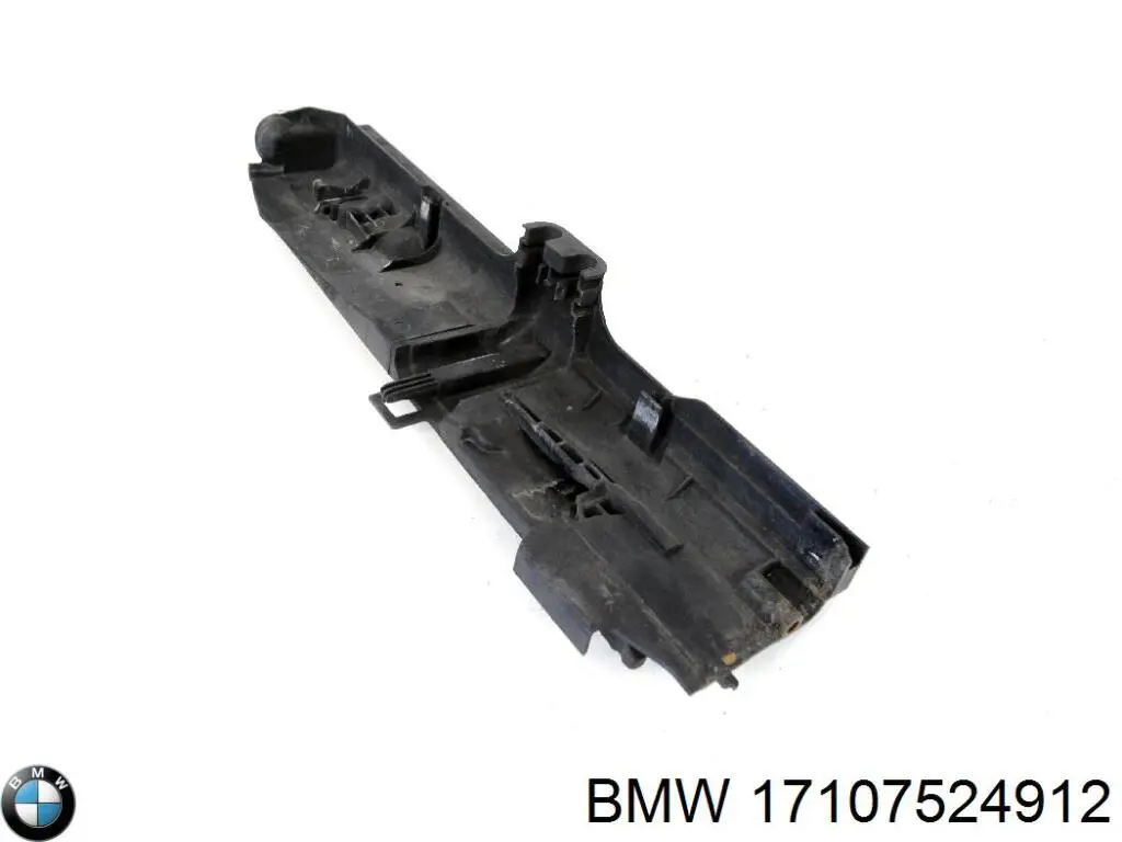Левый кронштейн радиатора 17107524912 BMW