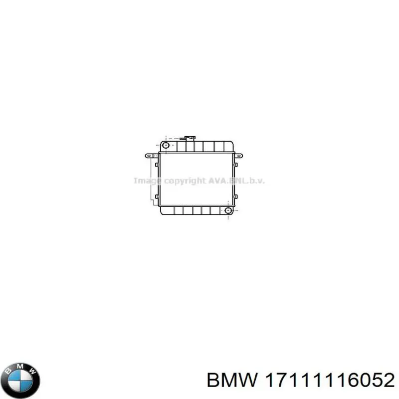 Купить 17111115998 BMW Радиатор водяной