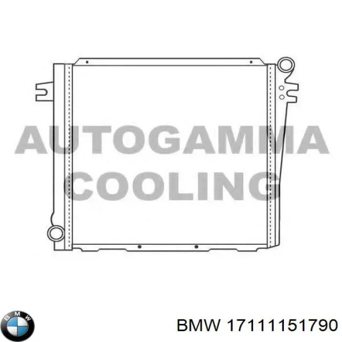 1151790 BMW Радиатор основной