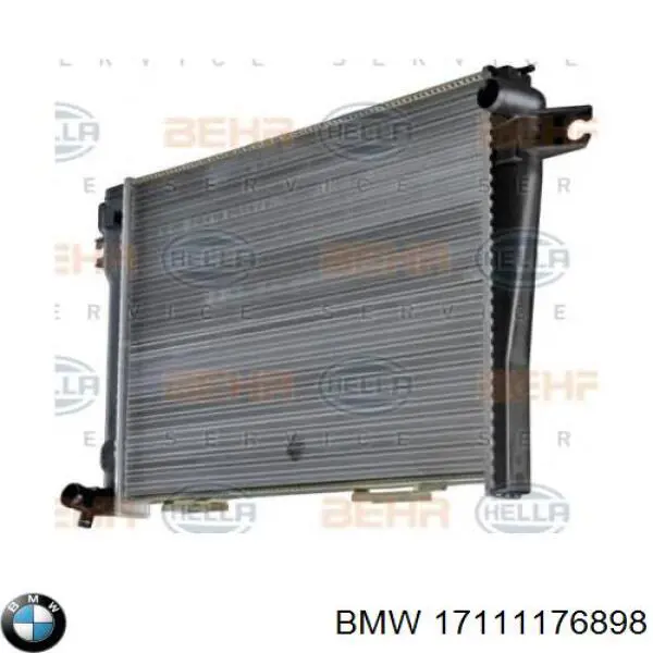 17111176898 BMW радиатор