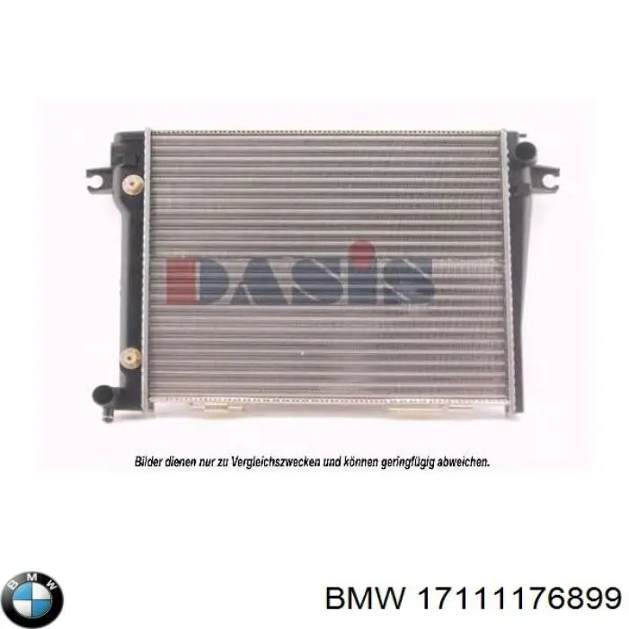 17111176899 BMW радиатор