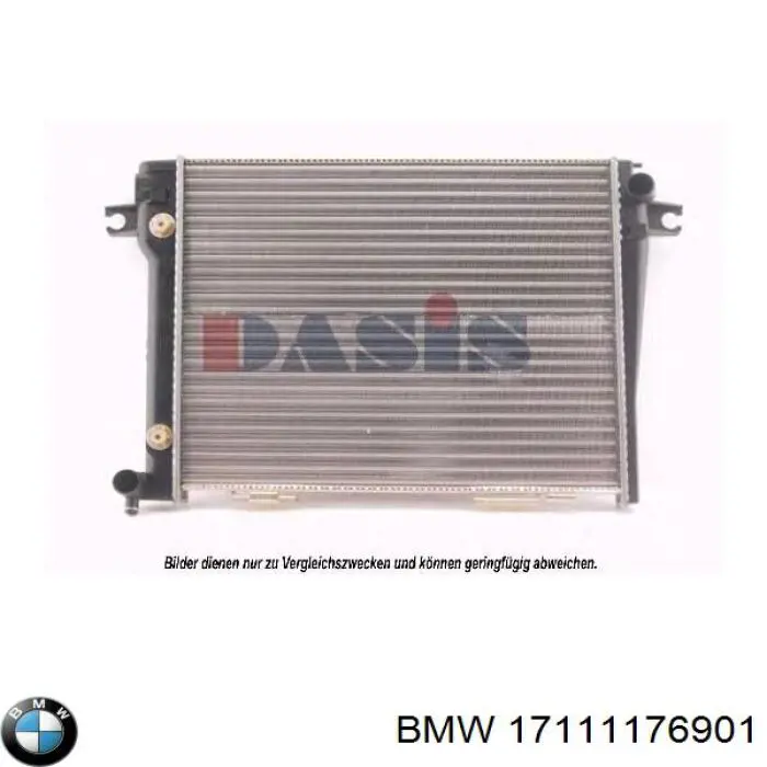17111176901 BMW радиатор