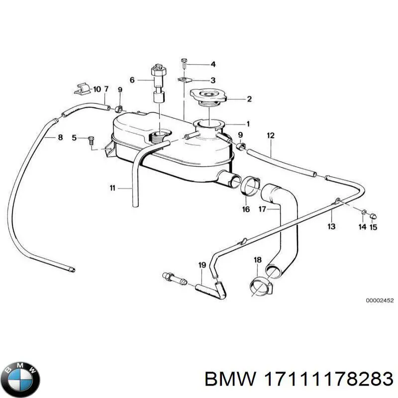 17111178283 BMW 