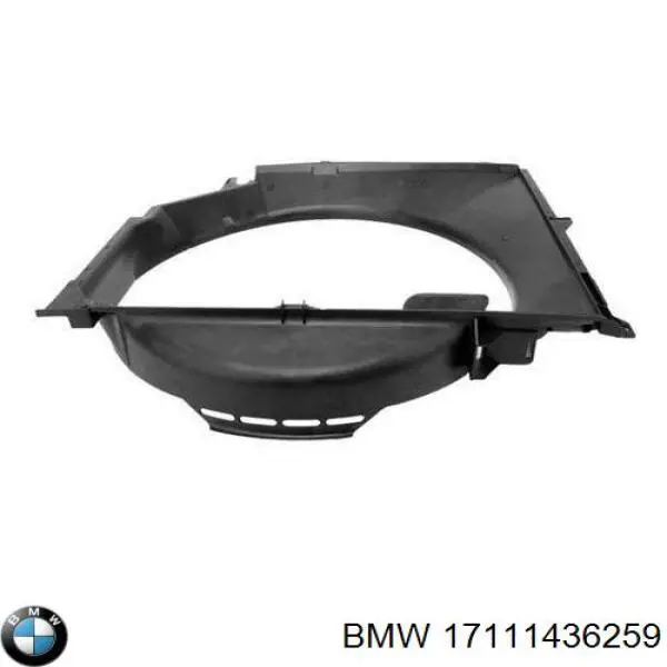 Диффузор радиатора охлаждения на BMW 3 (E46) купить.