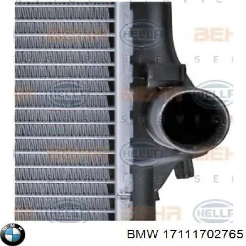 17111702765 BMW радиатор