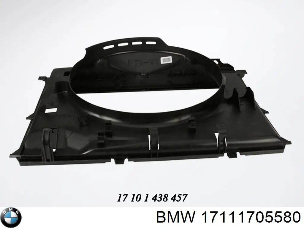 Диффузор радиатора охлаждения BMW 17111705580 цена, от 64.55 USD