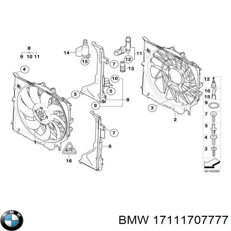  BMW 17111707777 цена, от 8.45 USD