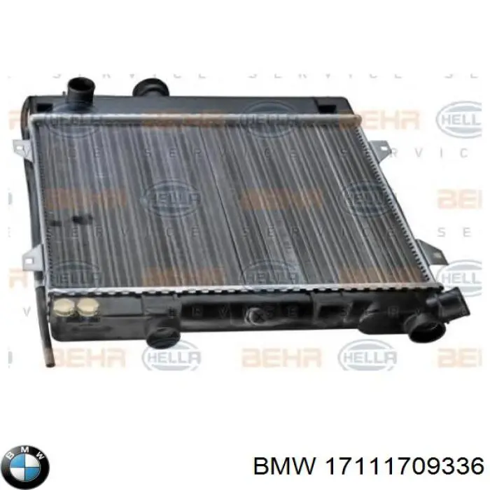 17111709336 BMW радиатор