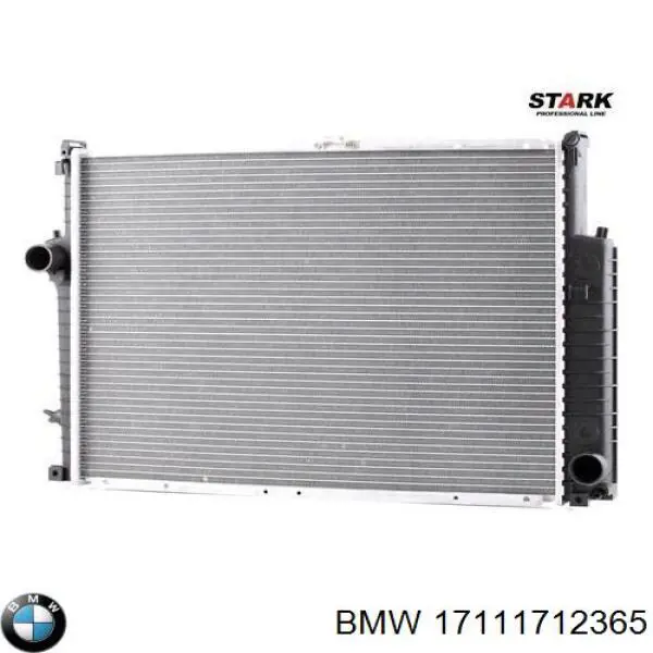 Купить 17111712365 BMW Радиатор водяной