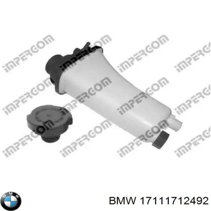 Крышка радиатора 17111712492 BMW