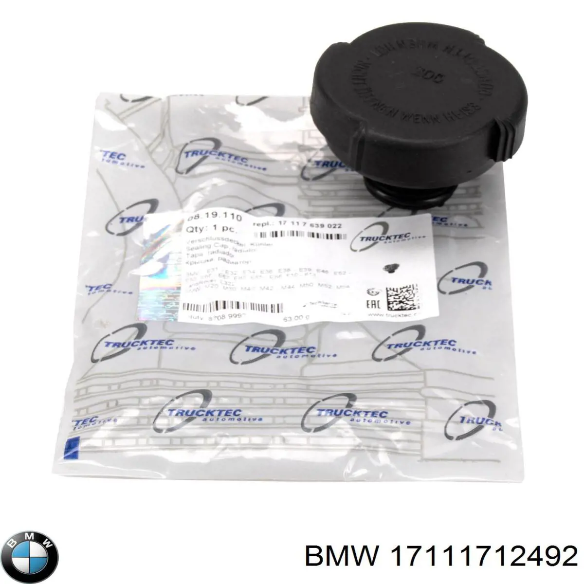 Крышка/пробка радиатора BMW 17111712492 цена, от 8.84 USD