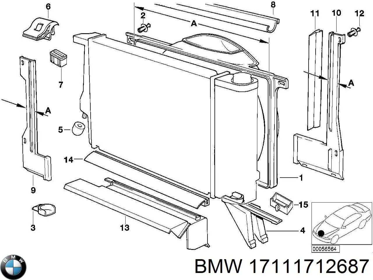 17111712687 BMW 