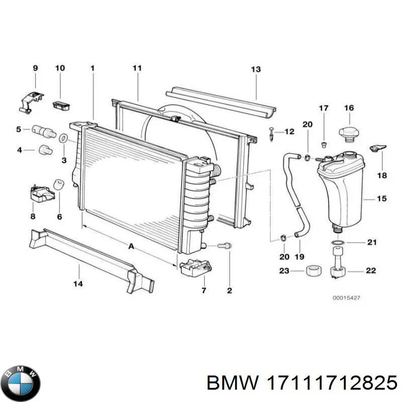  BMW 17111712825 цена, от 25.34 USD