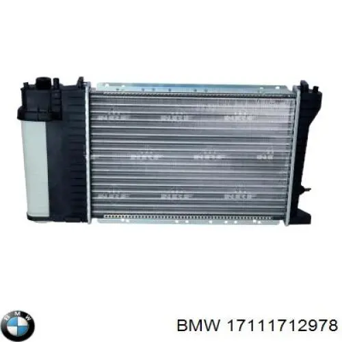 17111719994 BMW radiador de esfriamento de motor