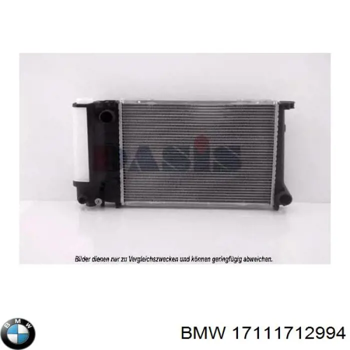 17111712994 BMW radiador de esfriamento de motor