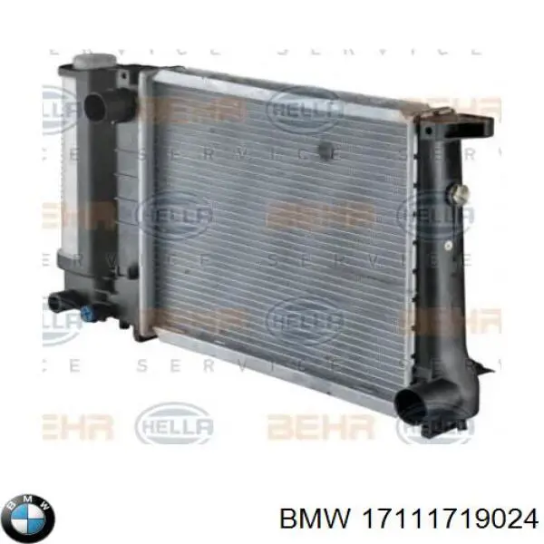 17111719024 BMW радиатор