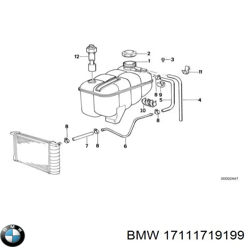  BMW 17111719199 цена, от 15.91 USD