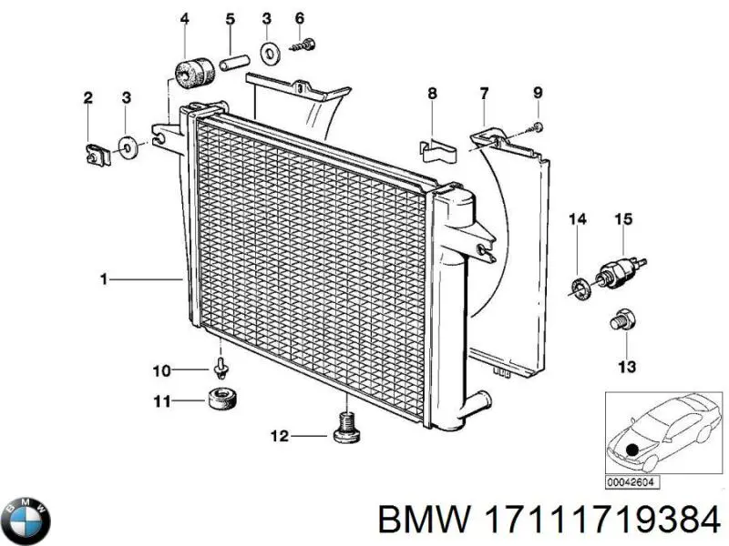  17111719384 BMW