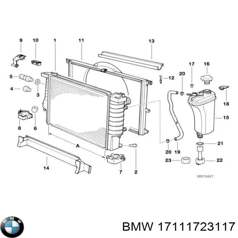 Купить 17111723117 BMW 