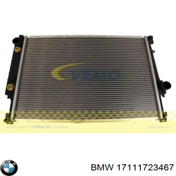 Радиатор охлаждения двигателя BMW 17111723467 цена, от 138.57 USD