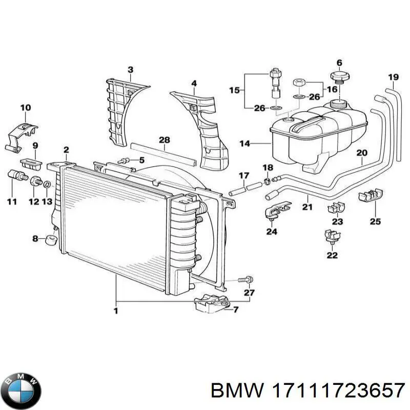 17111723657 BMW 