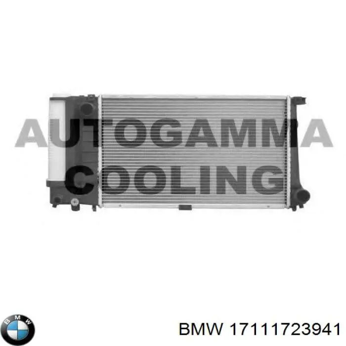Радиатор охлаждения двигателя BMW 17111723941 цена, от 136.32 USD