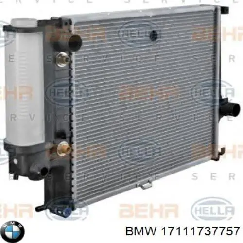 17111737757 BMW радиатор