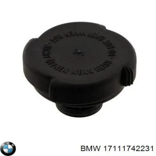 Крышка/пробка радиатора BMW 17111742231 цена, от 8.10 USD