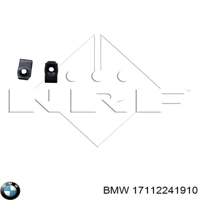 17112241910 BMW radiador de esfriamento de motor