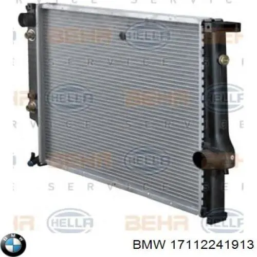 17112241913 BMW радиатор