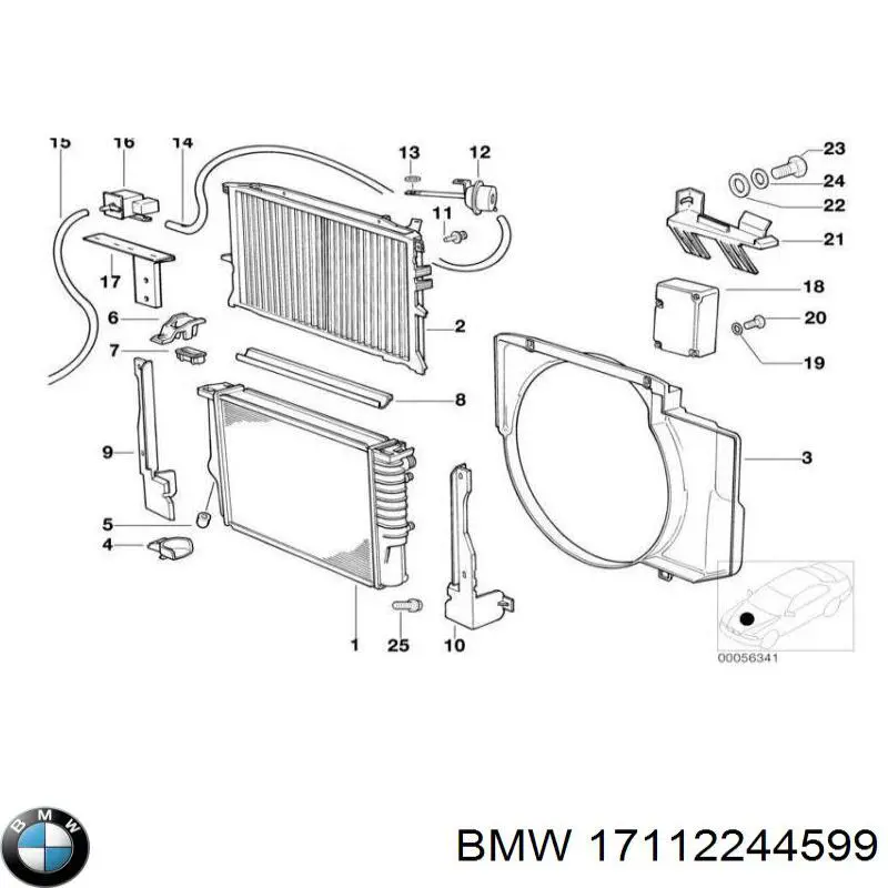 17112244599 BMW 