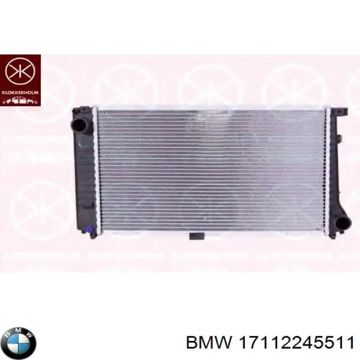 Радиатор охлаждения двигателя BMW 17112245511 цена, от 112.00 USD