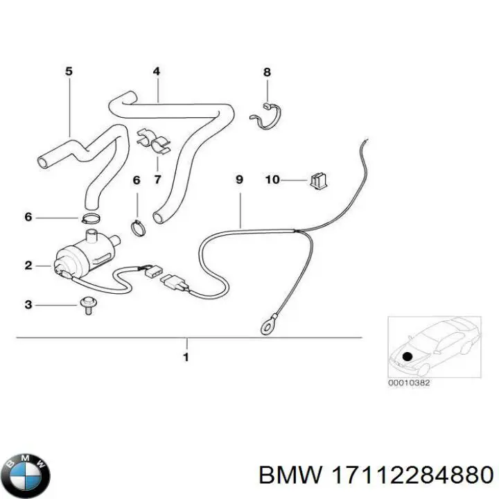 17112284880 BMW 