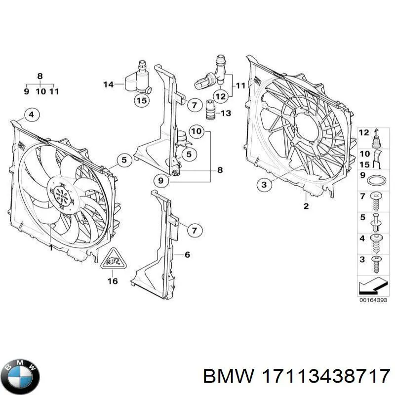 Купить 3438717 BMW Термостат дополнительный